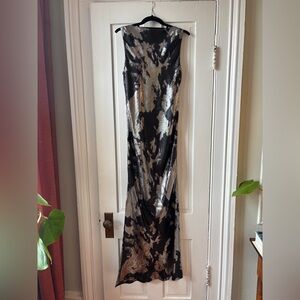 rag & bone "Margaret" Metallic Dress